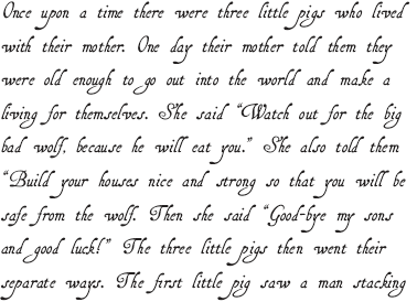 Billingsley spec text
