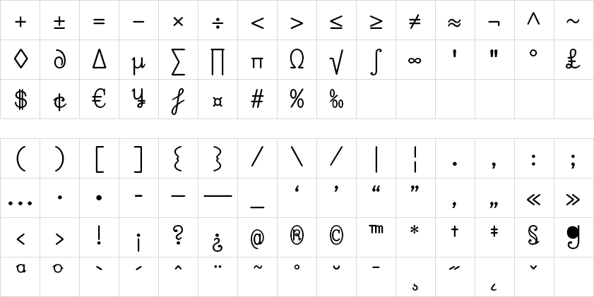 greenwood symbols Regular