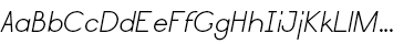 Lightbox Light Italic