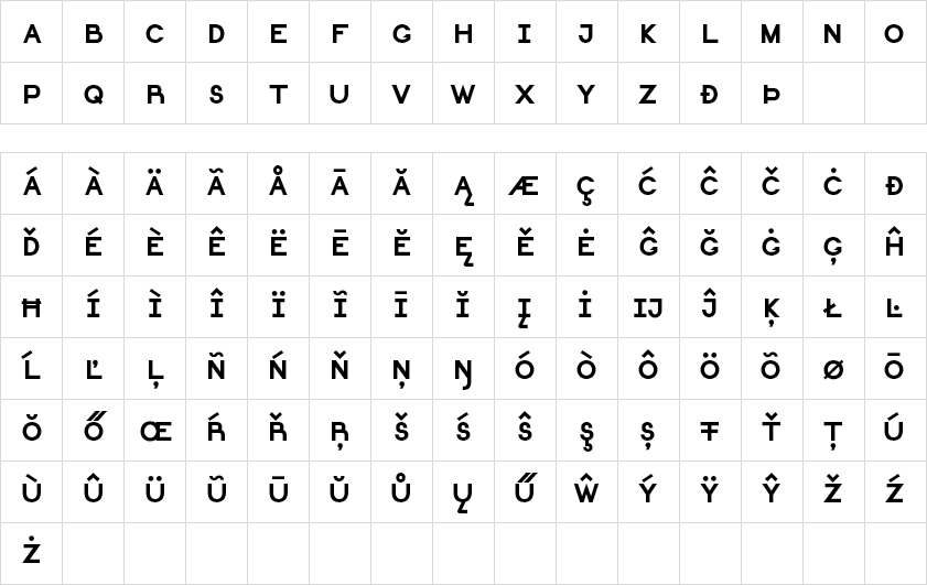 lightbox smallcaps Bold