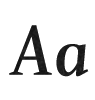 Nosta Semibold Italic