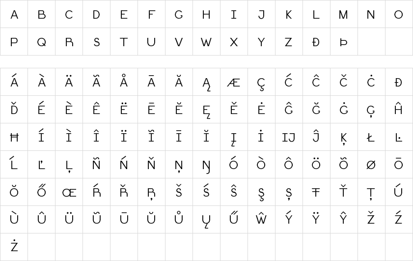 lightbox smallcaps Light